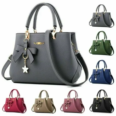 6 Colors Elegant Shoulder Bag Fashion Flowers Hand Bags for Women Luxury Designer Female Bags Plum Bowknot Sweet Crossbody Bag