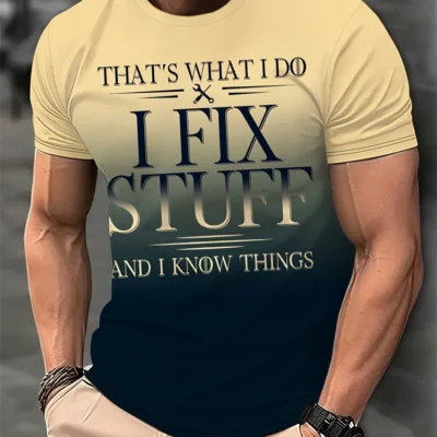 2025 Mens Casual T Shirt Variegated Print T Shirt King Fitness Shirt Oversized Short Sleeve Tops Boys Tops Vintage Mens T Shirts