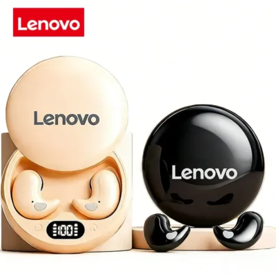 Lenovo Mini Bluetooth Sleep Earphones Invisible Wireless Sleep Earphones HiFi Sound Quality Noise Cancelling Sleep Earphones